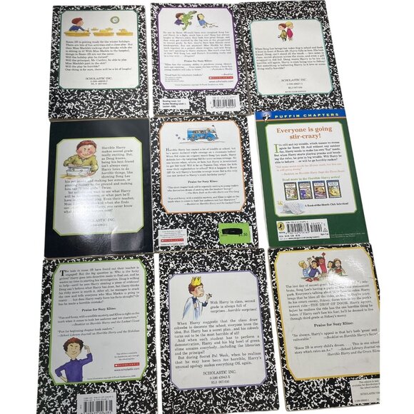 20 Horrible Harry Black Lagoon Flat Stanley Lego Ninjago Series Chapter Book Lot - Picture 3 of 7